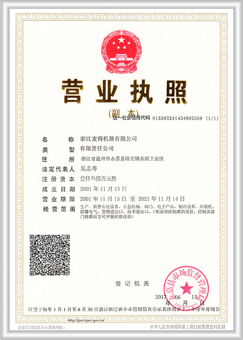 Business license